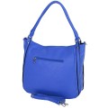 Дамска чанта от еко кожа в син цвят. Код: 2372