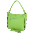 Дамска чанта от еко кожа в зелен цвят. Код: 2372
