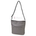 Дамска ежедневна чанта от екологична кожа, в сив цвят Код: 25-018