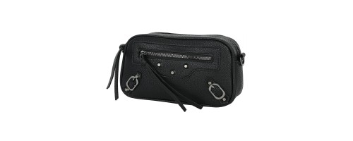  Дамска чанта от еко кожа в черен цвят. Код: 257