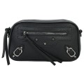Дамска чанта от еко кожа в черен цвят. Код: 257