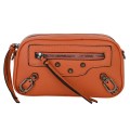 Дамска чанта от еко кожа в оранжев цвят. Код: 257