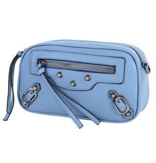  Дамска чанта от еко кожа в син цвят. Код: 257