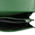 Елегантна дамска чанта от еко кожа в зелен цвят Код: 2886