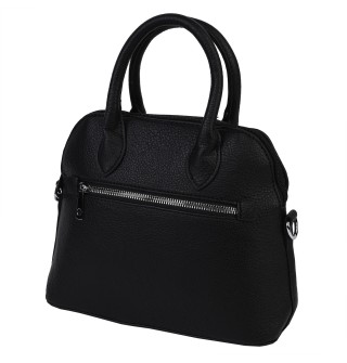 Дамска чанта от еко кожа в черен цвят. Код: 3018