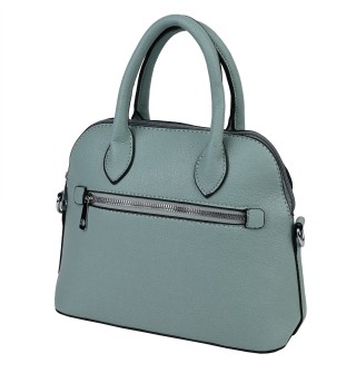 Дамска чанта от еко кожа в цвят тюркоаз. Код: 3018