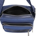 Мъжка чанта от текстил в тъмносин цвят. Код: 3063