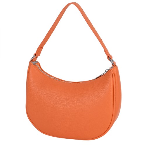 Дамска чанта от еко кожа в оранжев цвят. Код: 310