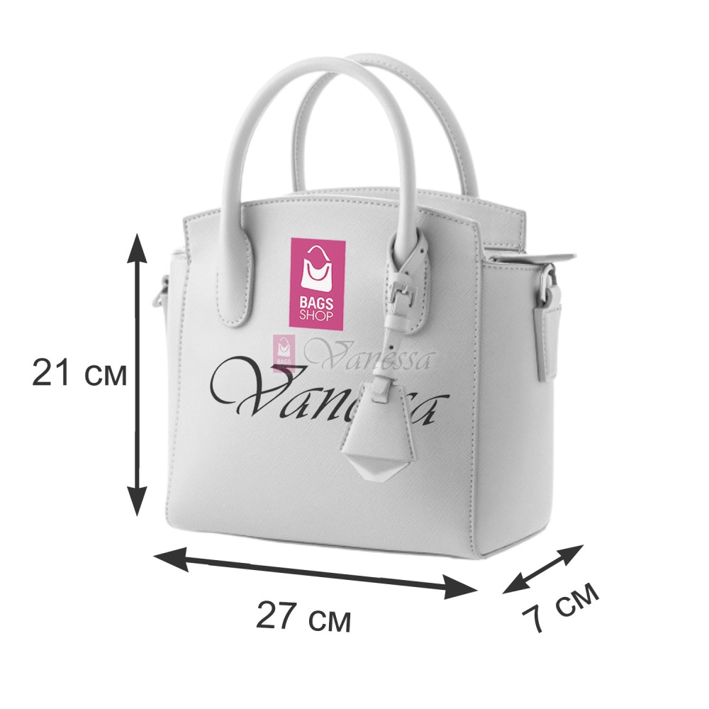  Дамска чанта от екологична кожа в червен цвят. Код: 2044