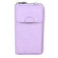 Дамско портмоне/чанта от качествена еко кожа в лилав цвят Код JS3326