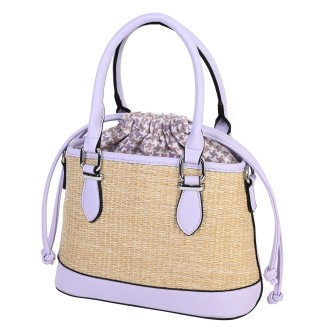  Дамска чанта от еко кожа в лилав цвят. Код: 3394