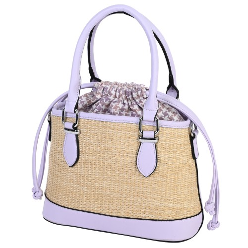 Дамска чанта от еко кожа в лилав цвят. Код: 3394