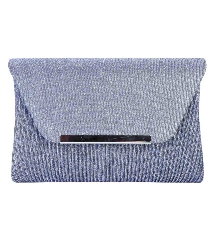 Официална дамска чанта в син цвят. Код: 3427