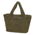 Дамска чанта от текстил, в тъмнозелен цвят. Код: 3788-30
