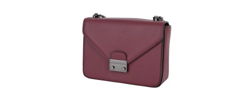  Дамска чанта от еко кожа в цвят бордо. Код: 3850