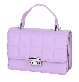  Дамска чанта от еко кожа в лилав цвят. Код: 395