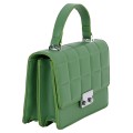 Дамска чанта от еко кожа в зелен цвят. Код: 395