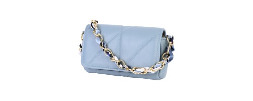  Дамска чанта от еко кожа в син цвят. Код: 4040