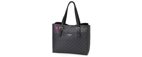 Елегантна дамска чанта от висококачествена еко кожа в черен цвят. Код: 421