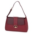 Дамска чанта от екологична кожа в цвят бордо. Код: MC453