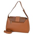 Дамска чанта от екологична кожа в кафяв цвят. Код: MC453