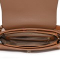 Дамска чанта от екологична кожа в кафяв цвят. Код: MC453