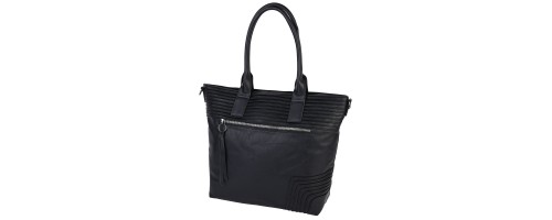  Дамска чанта от еко кожа в черен цвят. Код: 472