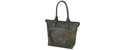  Дамска чанта от еко кожа в зелен цвят. Код: 472