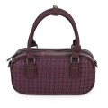 Малка дамска чанта от еко кожа, в цвят бордо. Код: 478