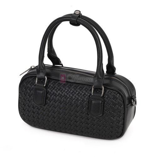 Малка дамска чанта от еко кожа, в черен цвят. Код: 478