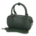 Малка дамска чанта от еко кожа, в зелен цвят. Код: 478