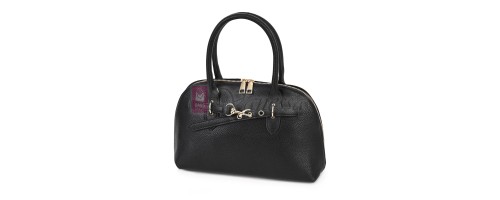 Малка дамска чанта от еко кожа, в черен цвят. Код: 483