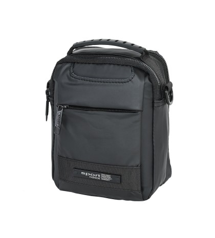 Мъжка чанта от текстил в черен цвят Код: 498