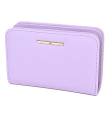 Дамско портмоне от висококачествена еко кожа в лилав цвят. КОД: 5025