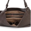 Ежедневна дамска чанта от еко кожа, в тъмнокафяв цвят. Код: MC507