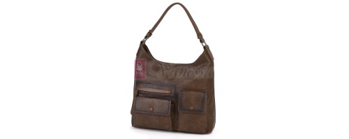 Ежедневна дамска чанта от еко кожа, в кафяв цвят. Код: MC507 Ежедневна дамска чанта от еко кожа, в кафяв цвят. Код: MC507