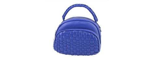  Дамска чанта от еко кожа в син цвят. Код: 51362