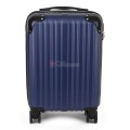 Малък slim куфар от полипропилен, в тъмносин цвят. Код: M5832