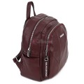  Дамска раница Silvia Rosa, от висококачествена еко кожа, в цвят бордо. Код: 5996