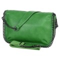 Дамска чанта от еко кожа в зелен цвят. Код: 601191