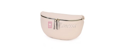 Дамска паласка от висококачествена еко кожа в бежов цвят Код: 60179-3