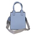 Дамска чанта от еко кожа в син цвят Код: 60258