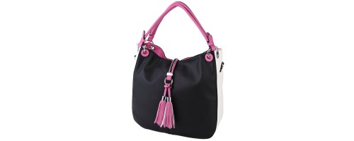  Дамска чанта от еко кожа в черен цвят. Код: 603