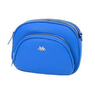 Малка дамска чанта от еко кожа в син цвят. Код: 607