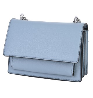  Дамска чанта от еко кожа в син цвят. Код: 60961