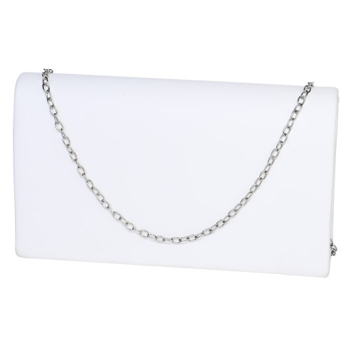 Официална дамска чанта в бял цвят. Код: 6114