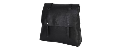  Дамска раница/чанта от висококачествена еко кожа в черен цвят. Код: 6126