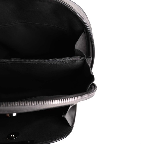 Дамска раница/чанта от еко кожа в черен цвят. Код: 6169