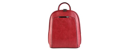 Дамска раница/чанта от еко кожа в червен цвят. Код: 6169