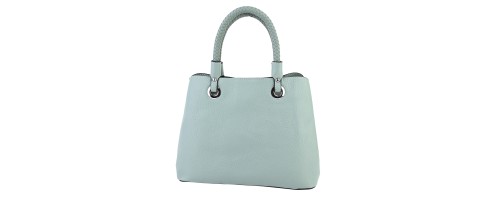  Дамска чанта от еко кожа в светлозелен цвят. Код: 61821